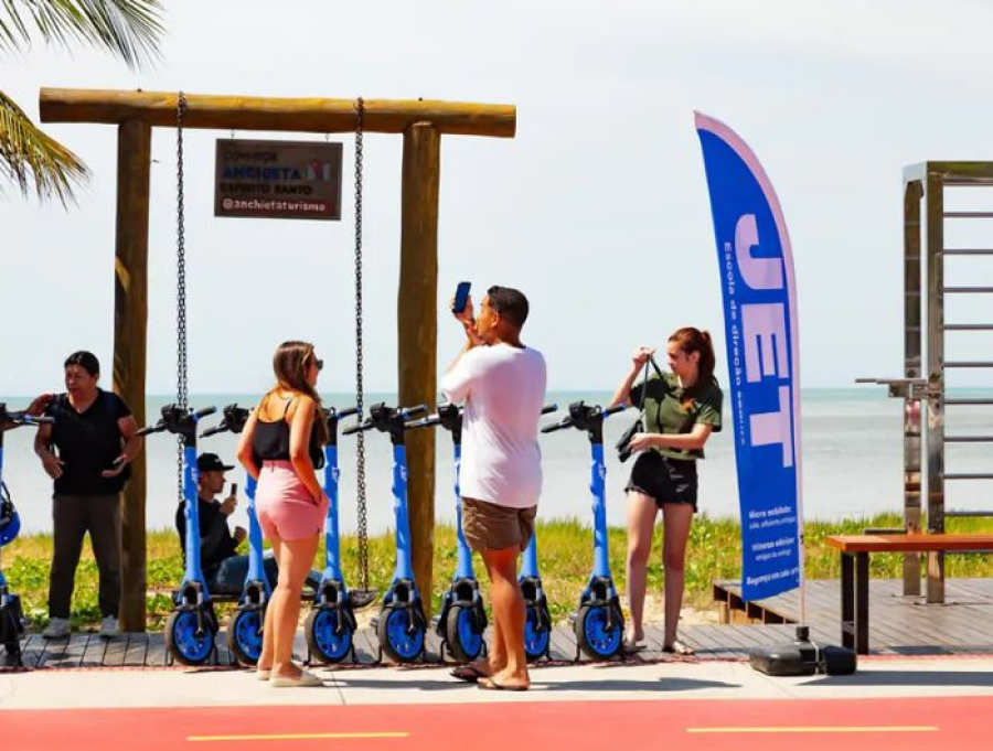 Espírito Santo soma mais de 920 mil usuários de bikes e patinetes compartilhados