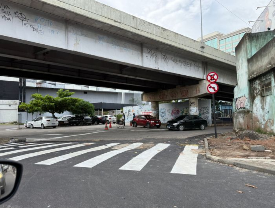 Adeus ao atalho: novo acesso sob a Terceira Ponte muda trânsito e fecha rota usada para fugir do congestionamento
