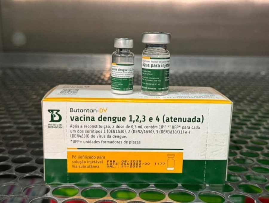 Espírito Santo recebe primeira remessa da vacina contra dengue do Butantan