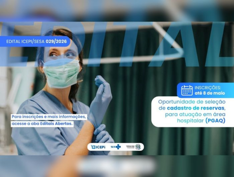 Sesa abre vagas para profissionais de saúde atuarem em hospitais da rede estadual
