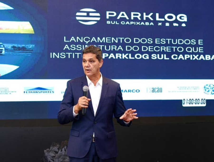 Governador Ricardo assina decreto e lança estudos do ParkLog Sul Capixaba