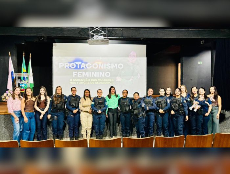 Mulheres da segurança pública participam de encontro sobre protagonismo feminino em Cariacica