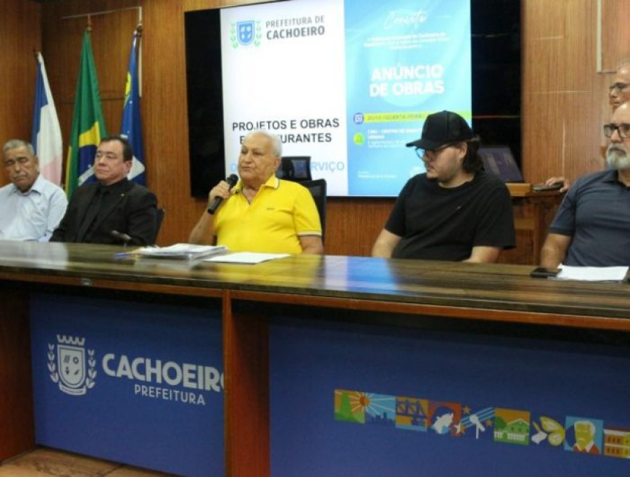 Cachoeiro anuncia novas obras e comissão de saúde