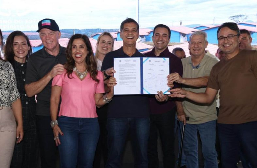 Governador entrega obras e anuncia novos investimentos em São Gabriel da Palha