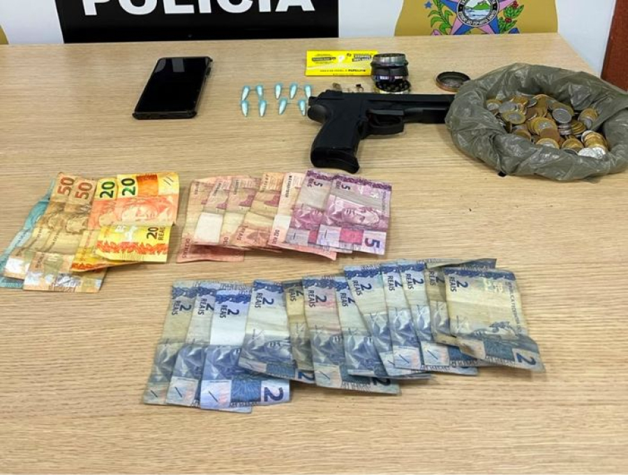 Operação integrada resulta em prisão por tráfico de drogas e apreensão de entorpecentes em Presidente Kennedy
