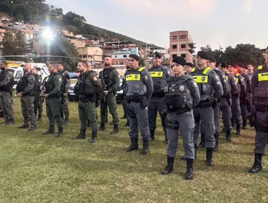 Operação Estado Presente mobiliza mais de 360 agentes e reforça segurança na região serrana do Espírito Santo