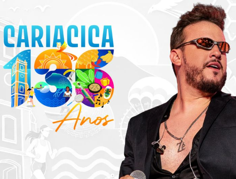 Cariacica 136 anos: Serestão do Zé leva forró e muito arrocha para o palco principal no domingo (28)