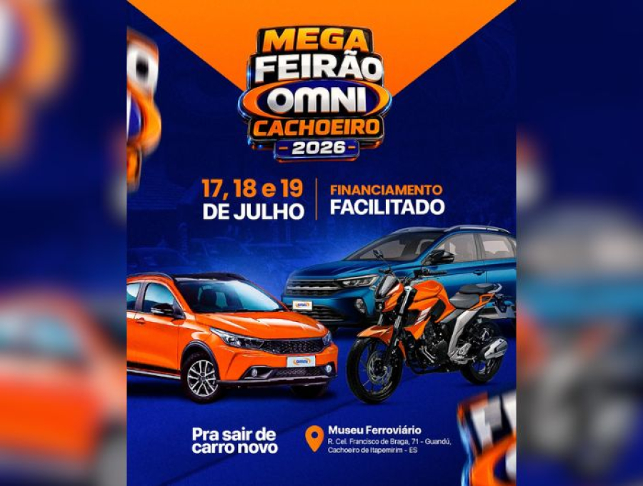 Feirão de seminovos promete ofertas imperdíveis neste fim de semana em Cachoeiro