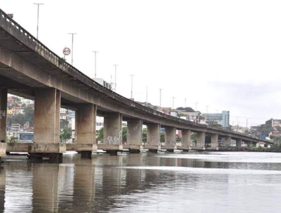 Segunda Ponte será totalmente interditada à noite a partir de quarta-feira (2)