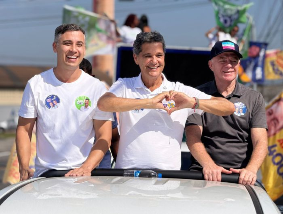 Serra recebe carreata de Ricardo Ferraço com forte carinho da população