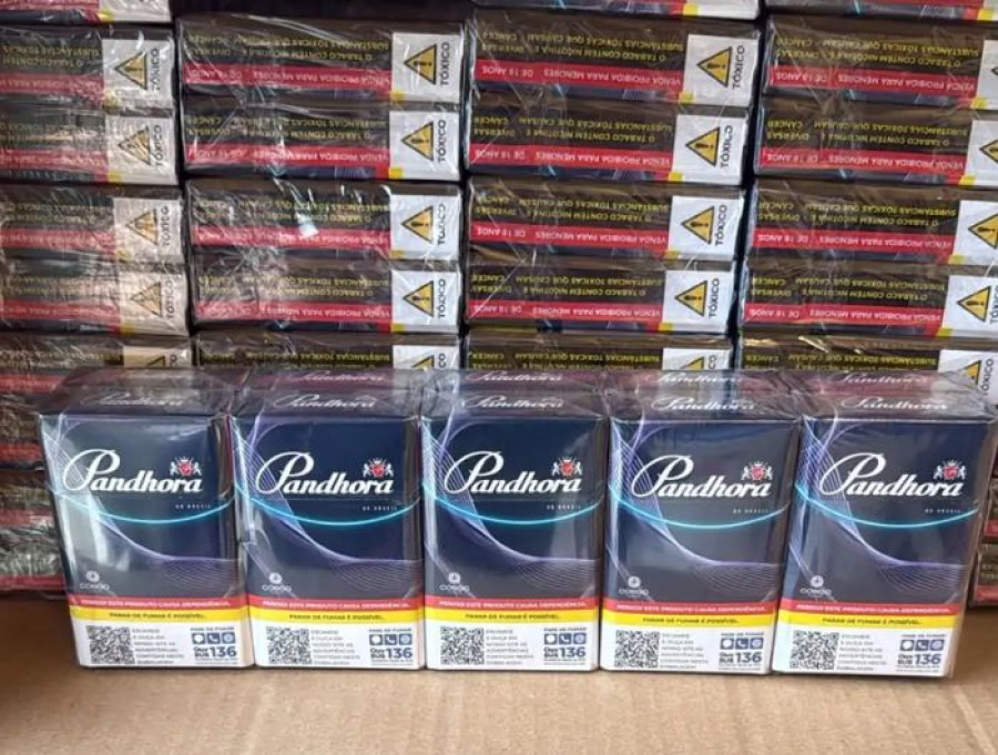 PF apreende 240 mil maços de cigarros em operação no sul do ES