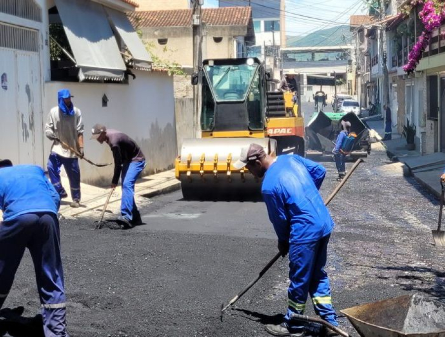 Recapeamento chega a novas ruas de Cachoeiro nesta quarta-feira (14)