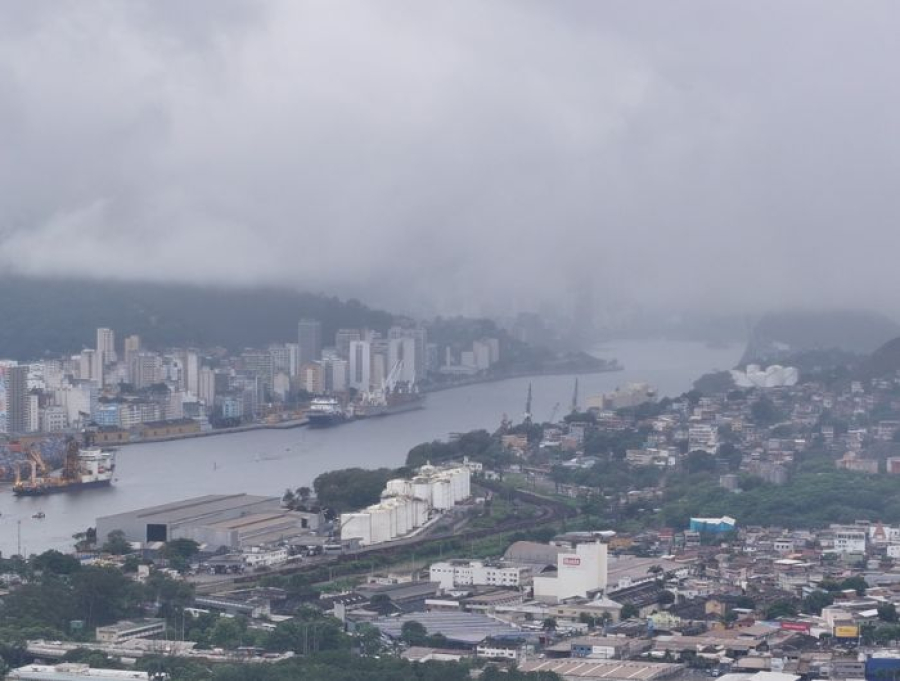 Semana começa com chuva e temperaturas mais amenas no Espírito Santo; veja a previsão